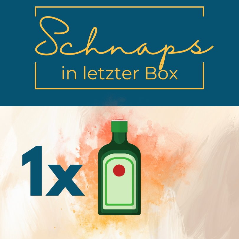 Schnaps in letzter Box