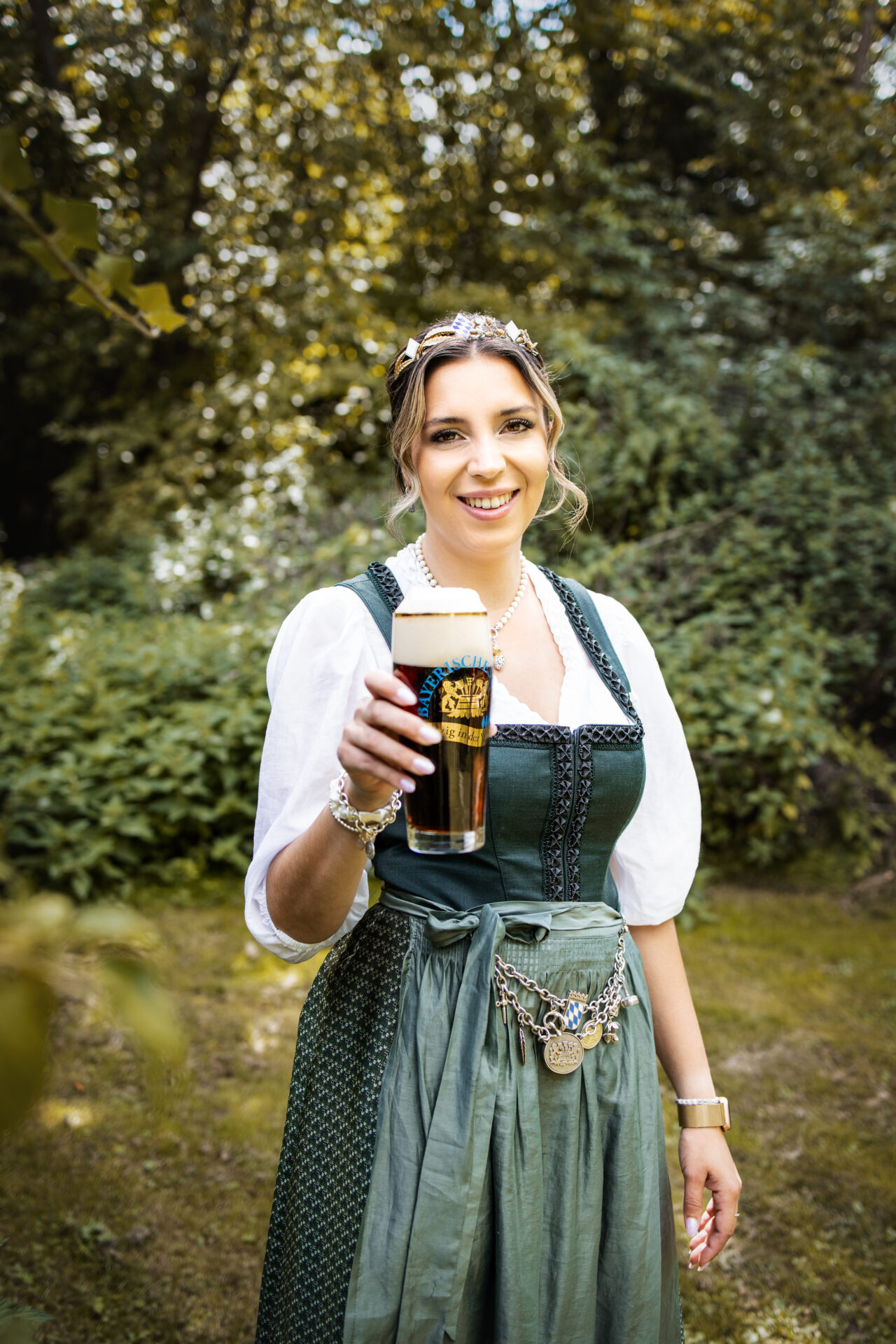 Bayerische Bierkönigin Anna Winkler