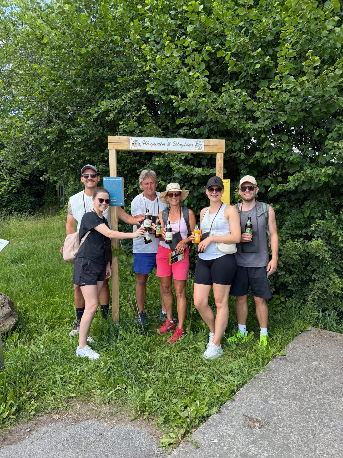 Wegbier Genuss-Station im Bayerischen Wald